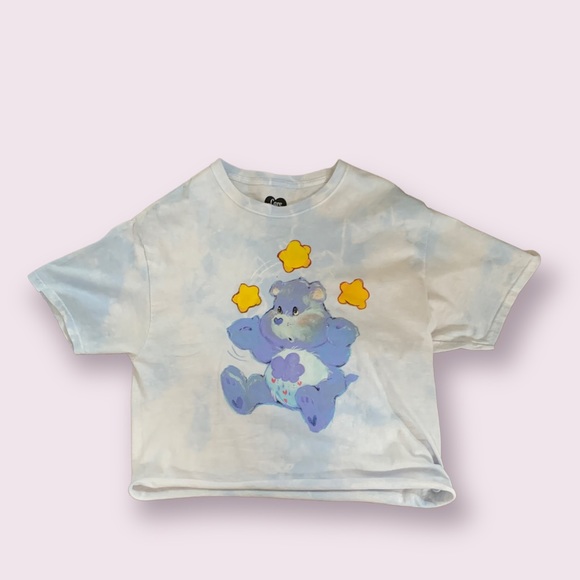 DISCONTINUED Hot Topic Care Bears Cotton Crop Top - Picture 2 of 4